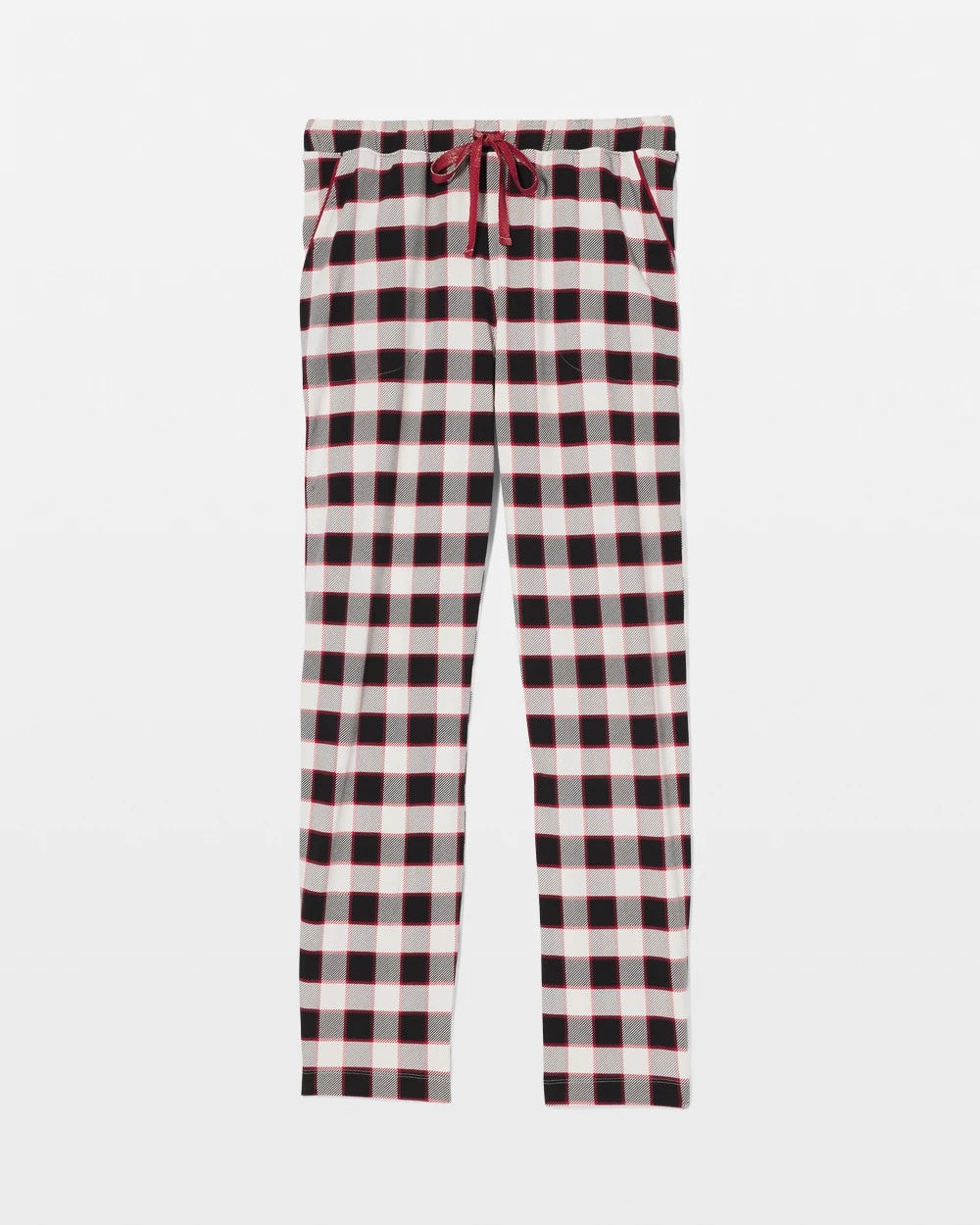 Ankle Pajama Pant - DREAMSCAPE PLAID BLACK | Soma near me