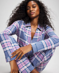 Ankle Pajama Pant - PRETTY PLAID SUNDOWN | Soma for sale