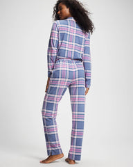 Ankle Pajama Pant - PRETTY PLAID SUNDOWN | Soma for sale