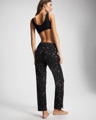 Ankle Pajama Pant - STELLAR SCENE BLACK/FOIL | Soma discount