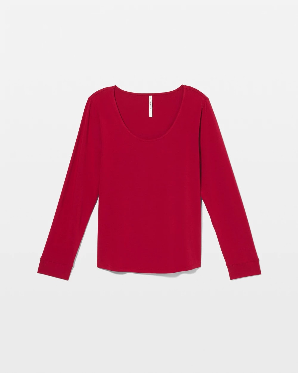Long Sleeve Pajama Top - PAINT THE TOWN RED | Soma near me