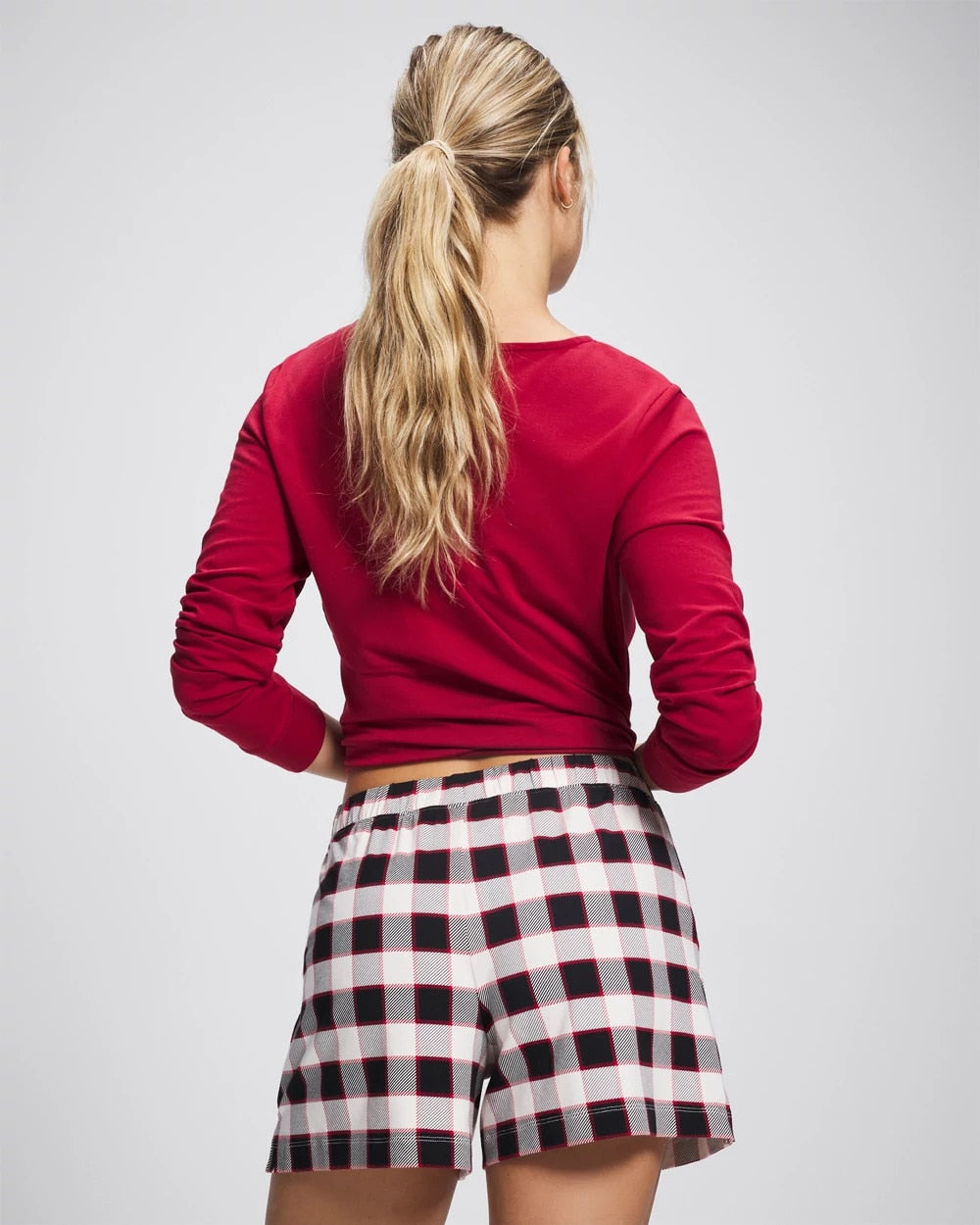 Pajama Shorts - DREAMSCAPE PLAID BLACK | Soma sale