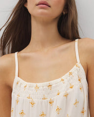 Smocked Neck Chemise - KASHMIR PAISLEY PLCD CH | Soma discount