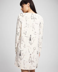Long-Sleeve Sleepshirt - FIZZ THE SEASON FOIL | Soma sale