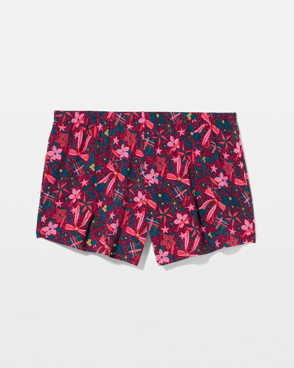 Relaxed Pajama Short - HOLLY JOLLY RED VELVET | Soma Online