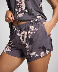 Relaxed Pajama Short - FLORAL DREAMS GRAY | Soma outlet