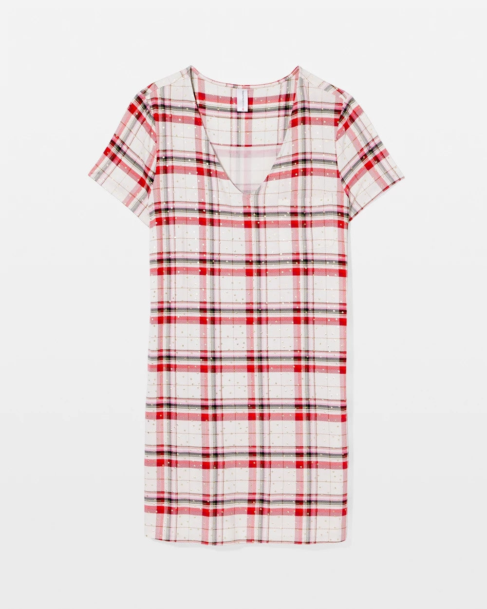 Short Sleeve Sleepshirt - TARTAN TEXTILE CHAMP | Soma for sale