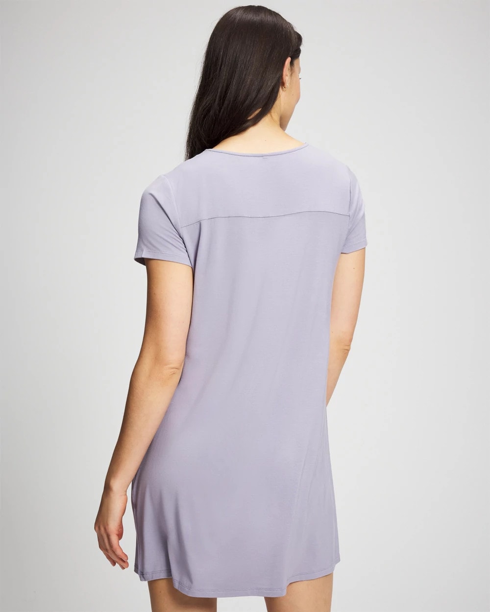Short Sleeve Sleepshirt - LAVENDER CLOUD | Soma near me