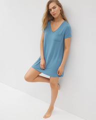 Short Sleeve Sleepshirt - BLUE HEAVEN | Soma on sale