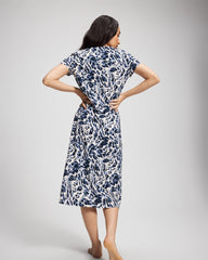 Short Sleeve Long Sleepshirt - LOVELIEST LEOPARD PARCH M | Soma sale