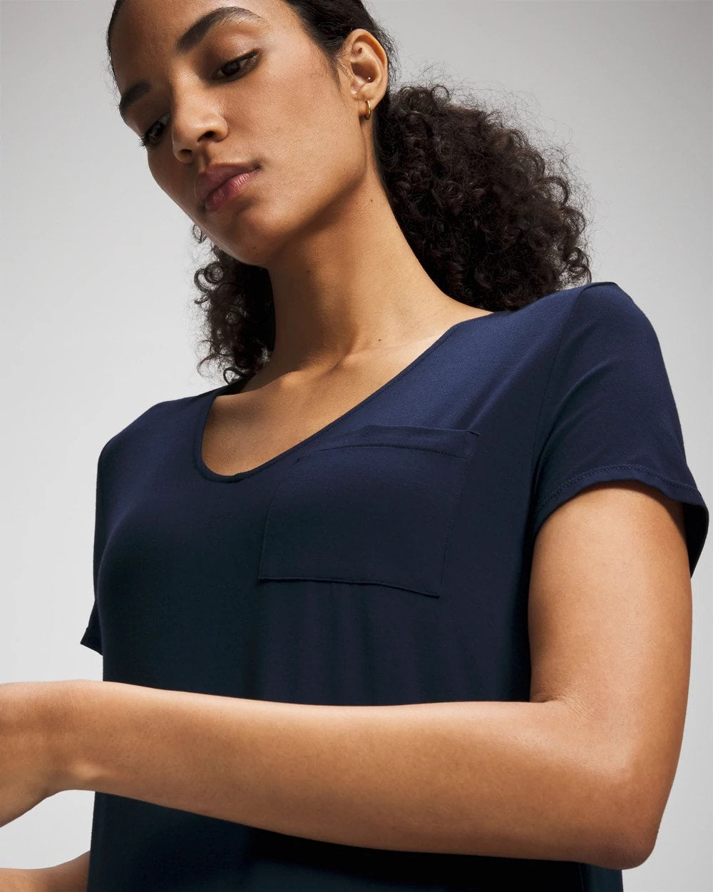 Short Sleeve Long Sleepshirt - NIGHTFALL NAVY | Soma discount