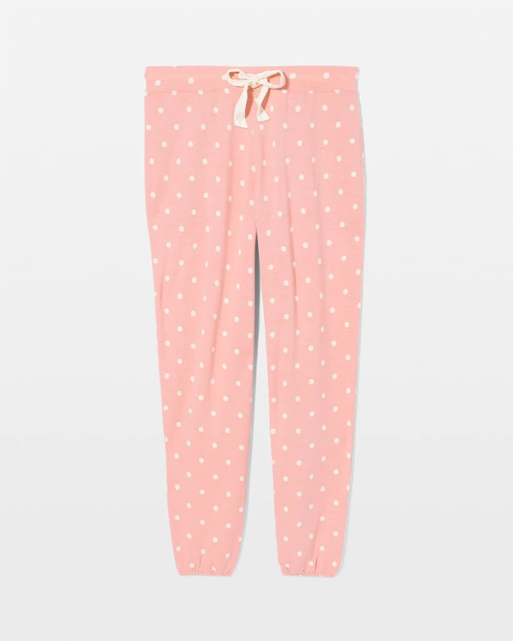 Banded Ankle Pajama Pant - DREAMY DOT MID BLUSH PINK | Soma for sale
