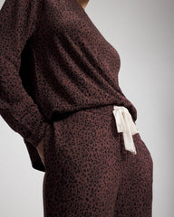 Banded Ankle Pajama Pant - HOT SPOT MOCHA | Soma sale