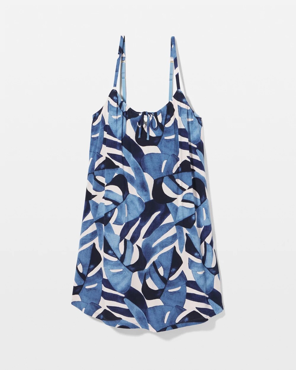 Tie-Front Chemise - TROPICAL BREEZE SKY | Soma on sale