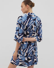 Short Robe - TROPICAL BREEZE SKY | Soma outlet