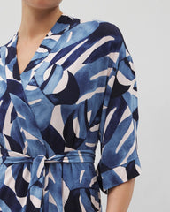 Short Robe - TROPICAL BREEZE SKY | Soma outlet