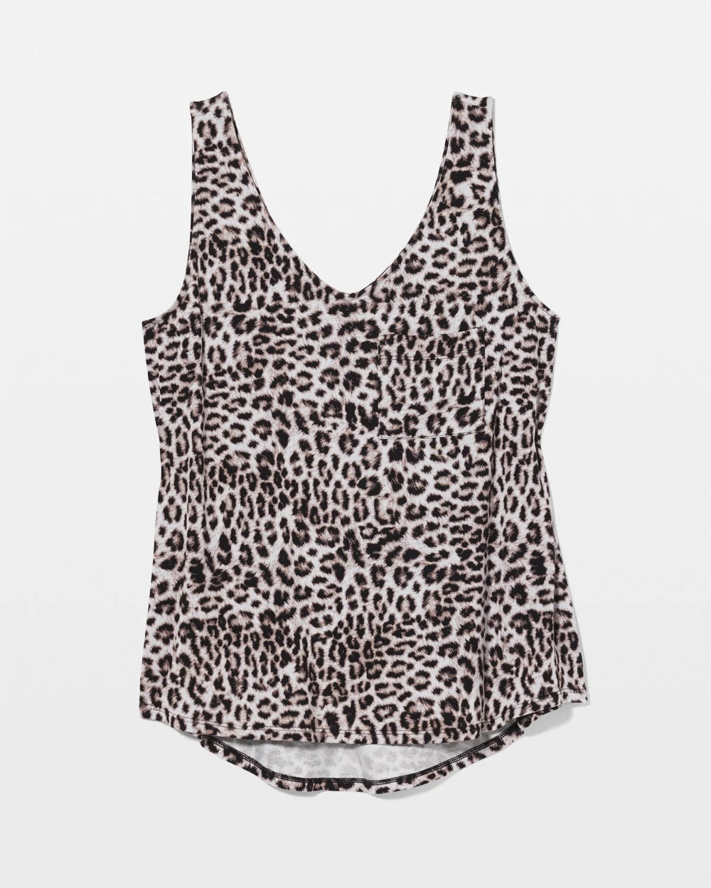 V-Neck Pajama Tank - DIVINE LEOPARD TAUPE | Soma near me