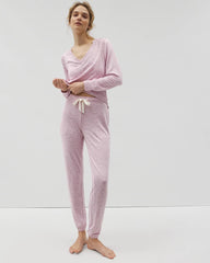 Banded Ankle Pajama Pant - CANT BE TAMED LILAC | Soma near me
