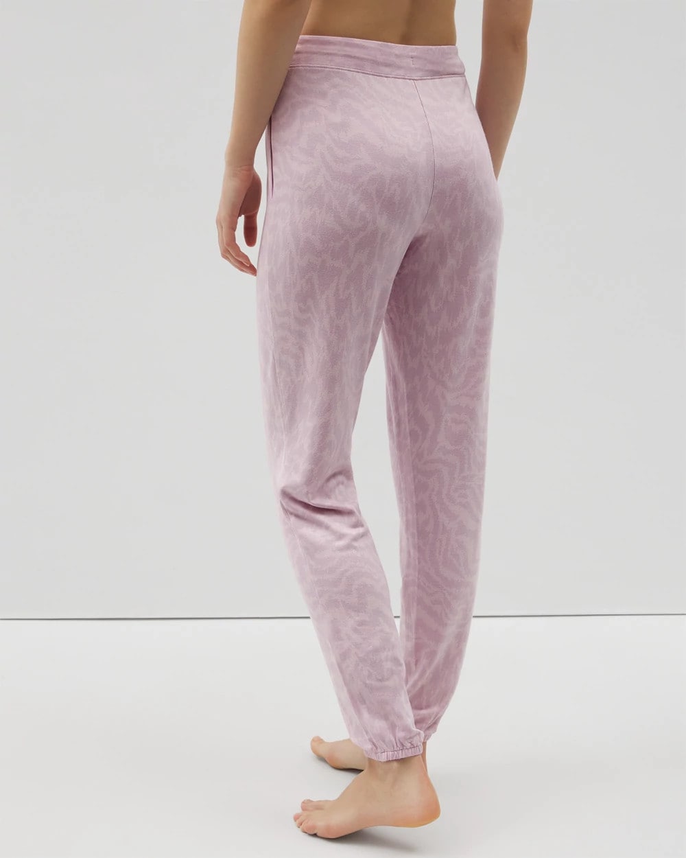 Banded Ankle Pajama Pant - CANT BE TAMED LILAC | Soma near me