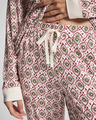 Banded Ankle Pajama Pant - PATTERNED PIECES CHAMP | Soma for sale
