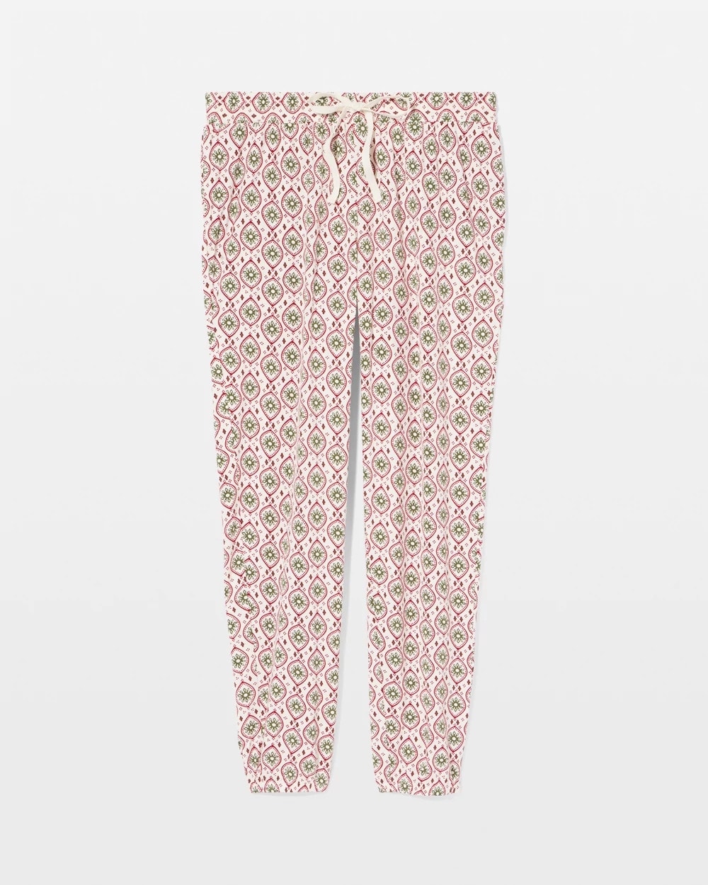 Banded Ankle Pajama Pant - PATTERNED PIECES CHAMP | Soma for sale