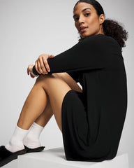 Long-Sleeve Sleepshirt - BLACK | Soma for sale