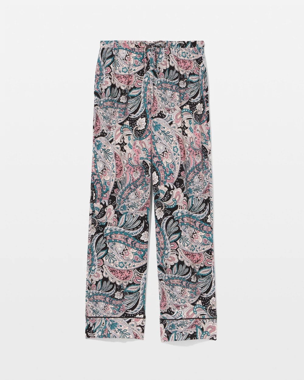 Printed Pajama Pant - REGAL PAISLEY BLACK | Soma Online