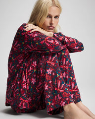 Printed Pajama Pant - HOLLY JOLLY RED VELVET | Soma near me