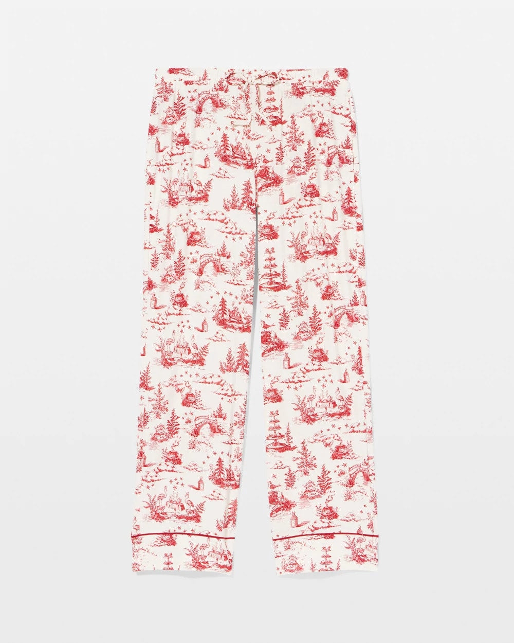 Printed Pajama Pant - ENCHANTED TOILE CHAMPAGNE | Soma sale