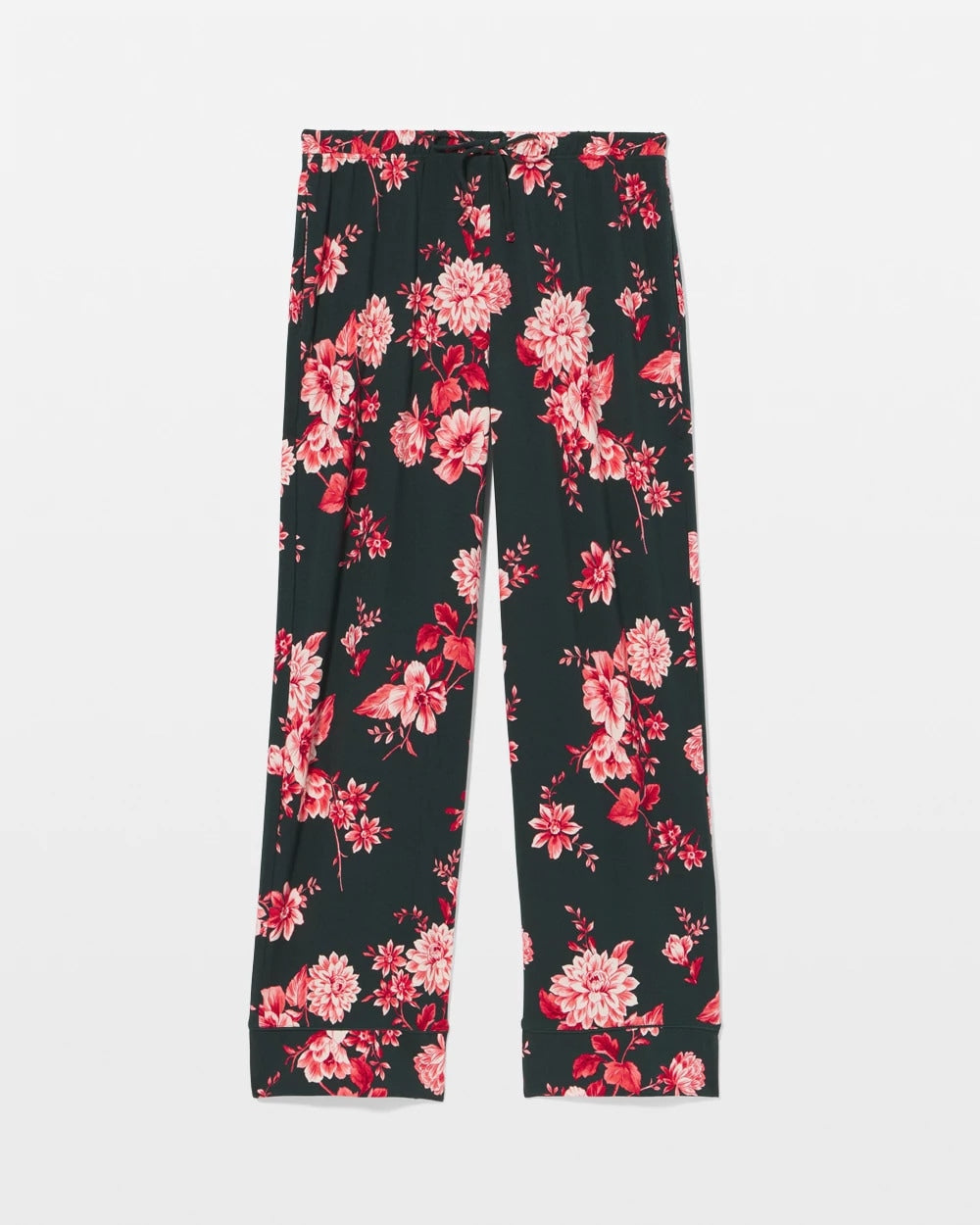 Printed Pajama Pant - COTTAGE FLORAL GREEN | Soma discount