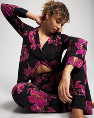 Printed Pajama Pant - GILDED BLOOMS MAGENTA | Soma Online