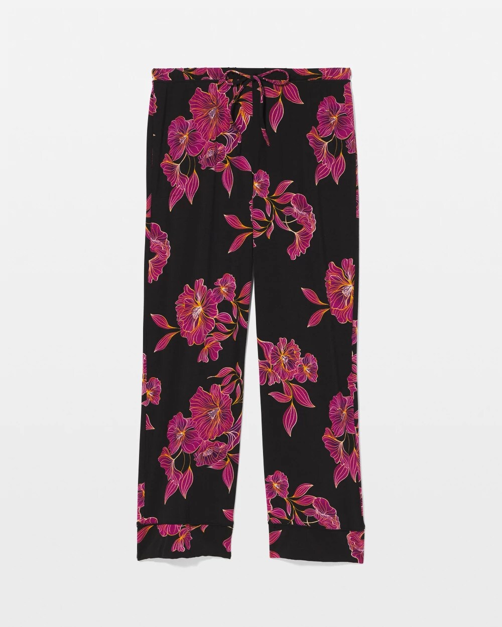 Printed Pajama Pant - GILDED BLOOMS MAGENTA | Soma Online