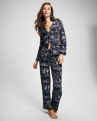Printed Pajama Pant - COSMIC BALLET NAVY | Soma outlet