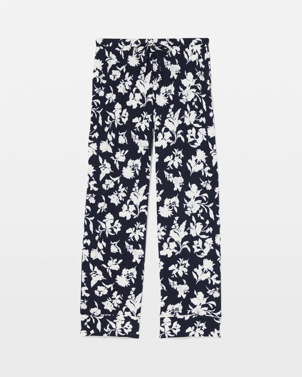 Printed Pajama Pant - SERENITY PETALS NAVY | Soma for sale
