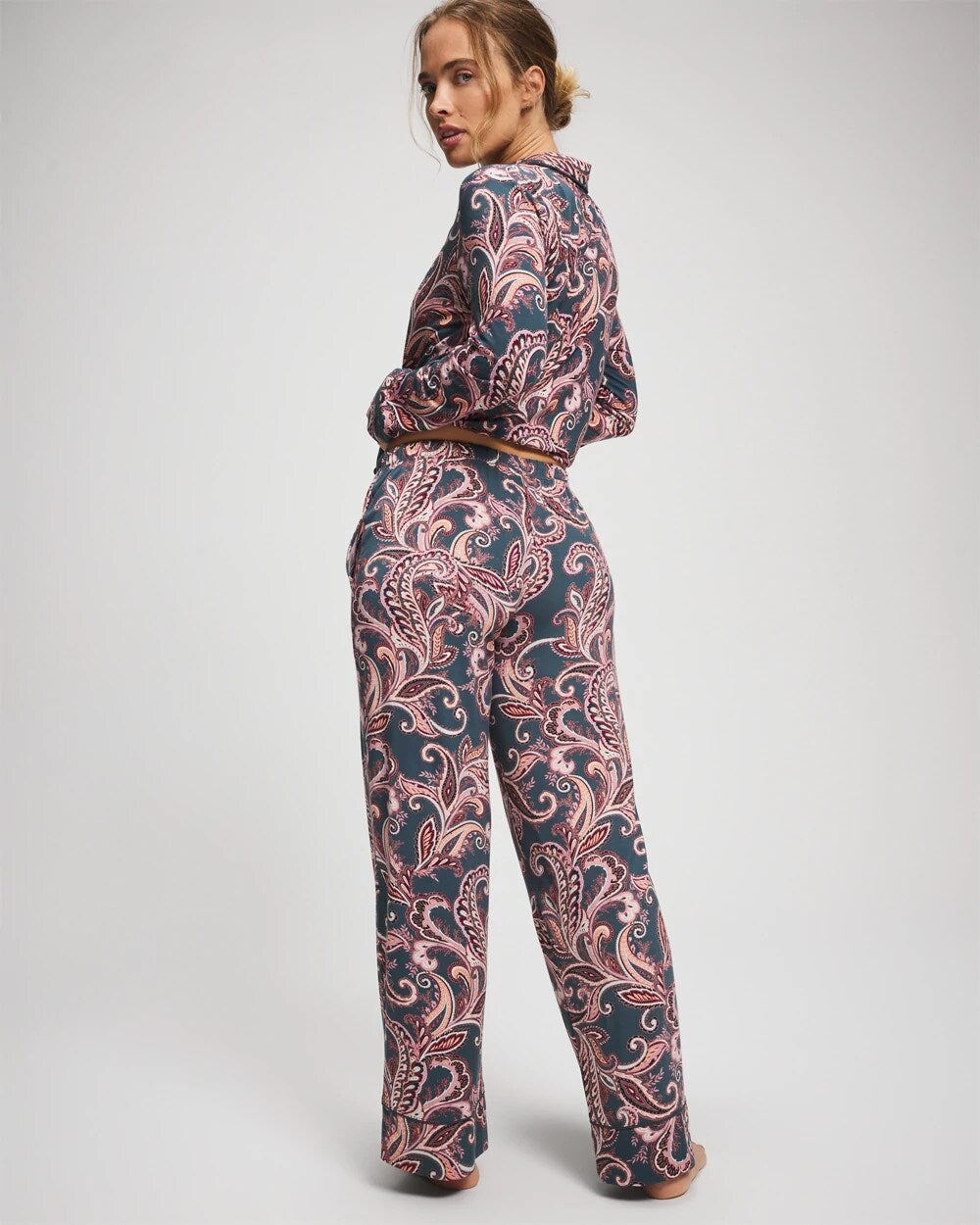 Printed Pajama Pant - IMPERIAL PAISLEY MD PET | Soma sale
