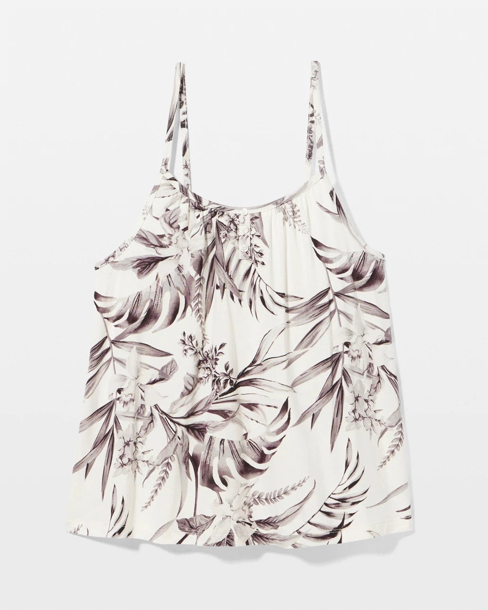 Cool Nights Pajama Cami - PALM PERFECT CHAMPAGNE | Soma Online