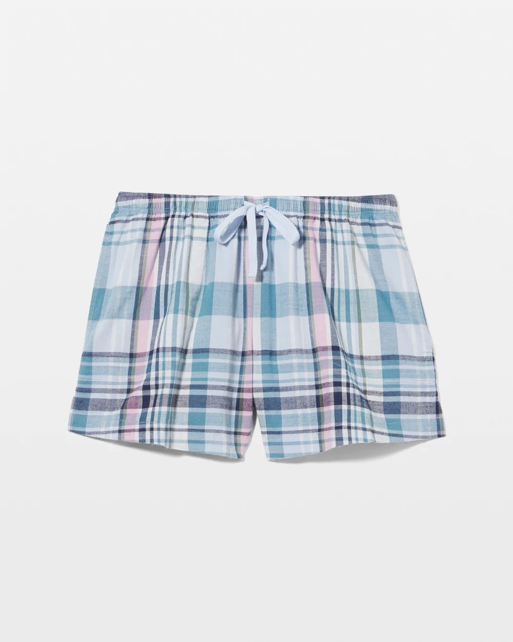 Printed Pajama Short - VILLA PLAID OCEAN AIR | Soma Online