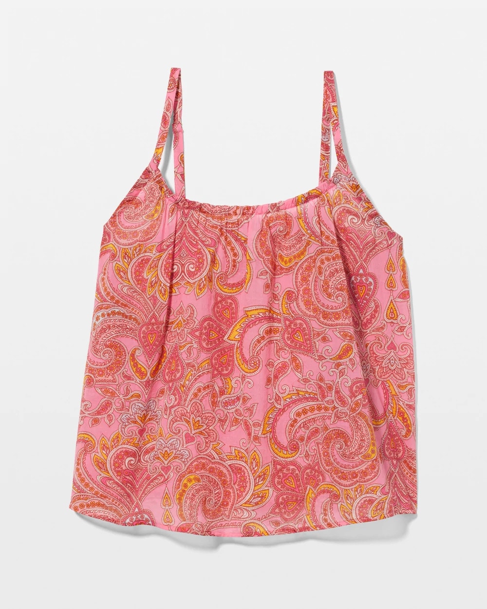 Cotton Voile Pajama Cami - SHOW OFF PAISLEY P GUAVA | Soma Online