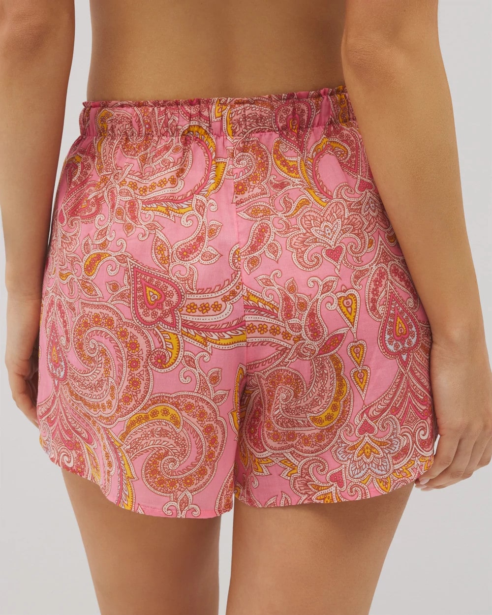 Cotton Voile Pajama Short - SHOW OFF PAISLEY P GUAVA | Soma for sale