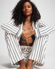 Printed Pajama Pant - UNWIND STRIPE CHAMPAGNE | Soma near me
