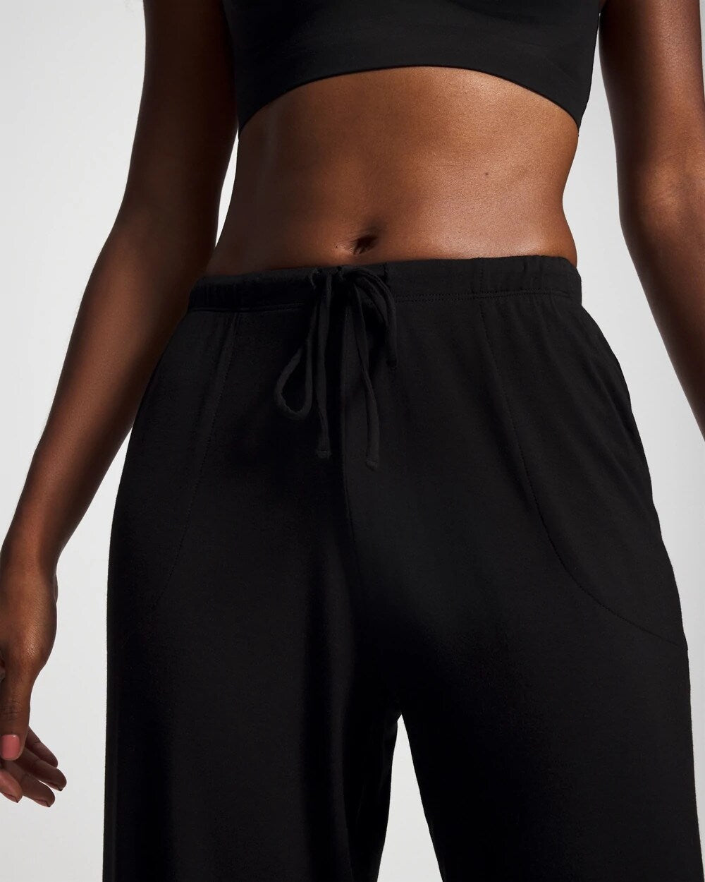 Ankle Pajama Pant - BLACK | Soma discount