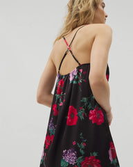 Lace Trim Chemise - RHAPSODY FLORA BLACK | Soma near me