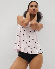 Ruffle Pajama Tank - CHEERFUL DOT B SUGAR | Soma on sale