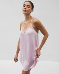 Lace Trim Chemise - SUGAR COATED | Soma for sale