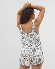 Pajama Tank With Piping - MEANDERING GARDEN CHAMP | Soma sale