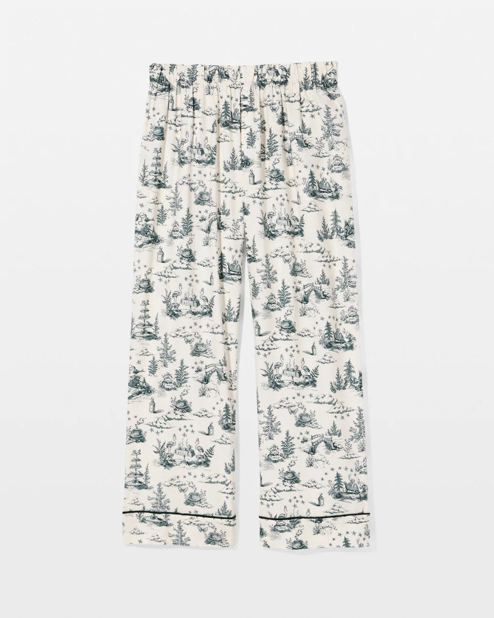 Piped Pajama Pant - ENCHANTED TOILE GREEN | Soma discount