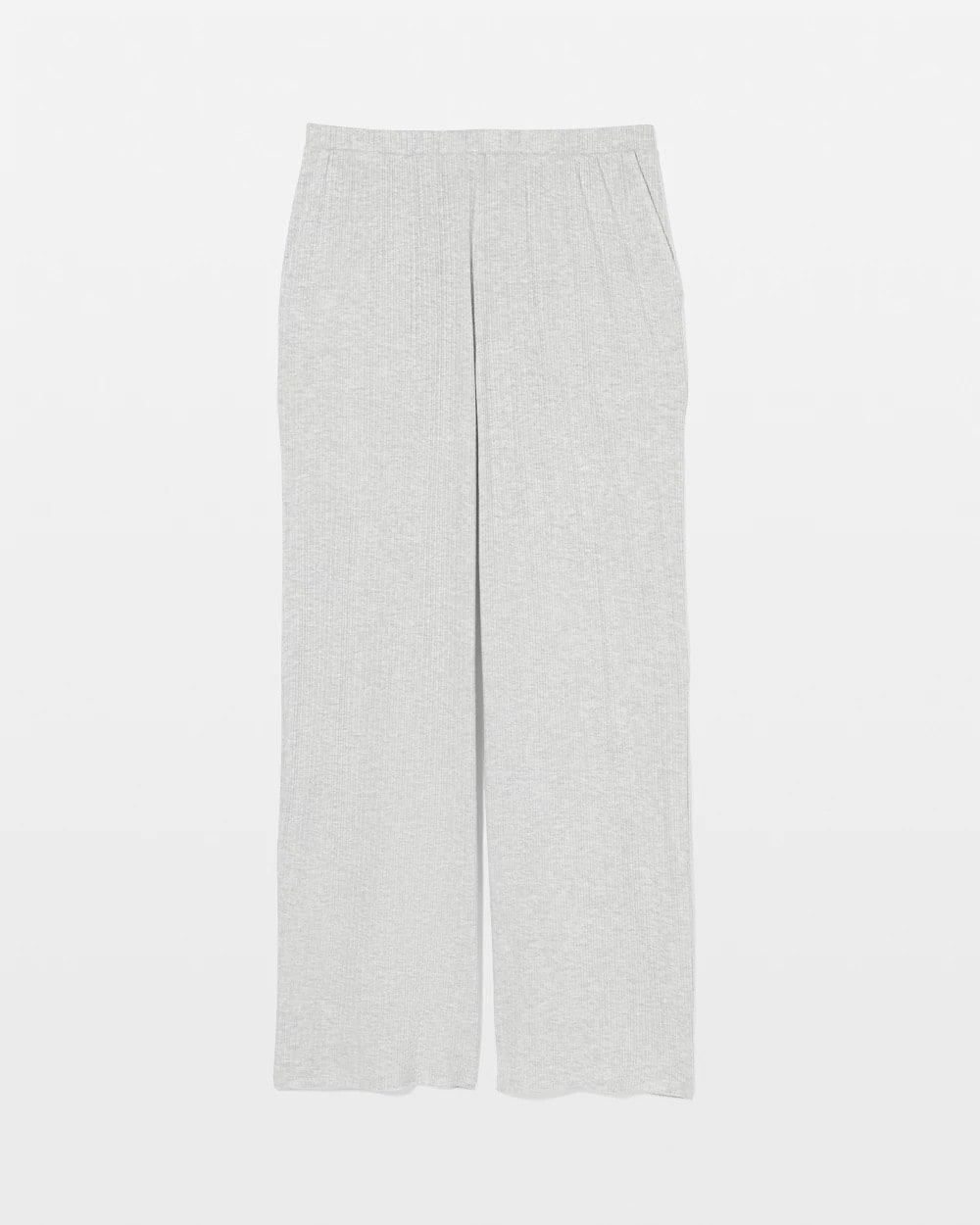 Pointelle Wide Leg Pajama Pant - HEATHER FROST | Soma Online