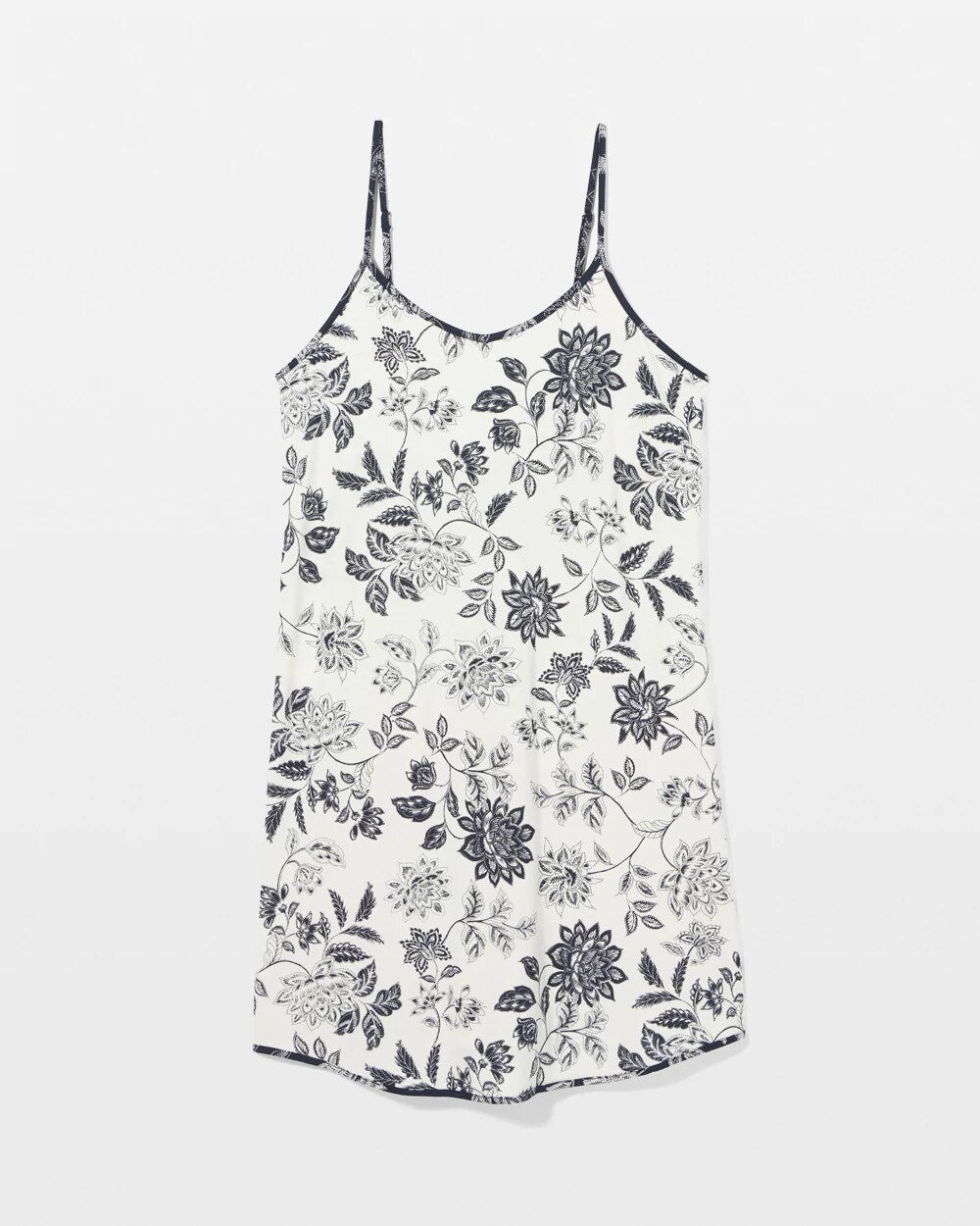 V-Neck Chemise - MEANDERING GARDEN CHAMP | Soma on sale
