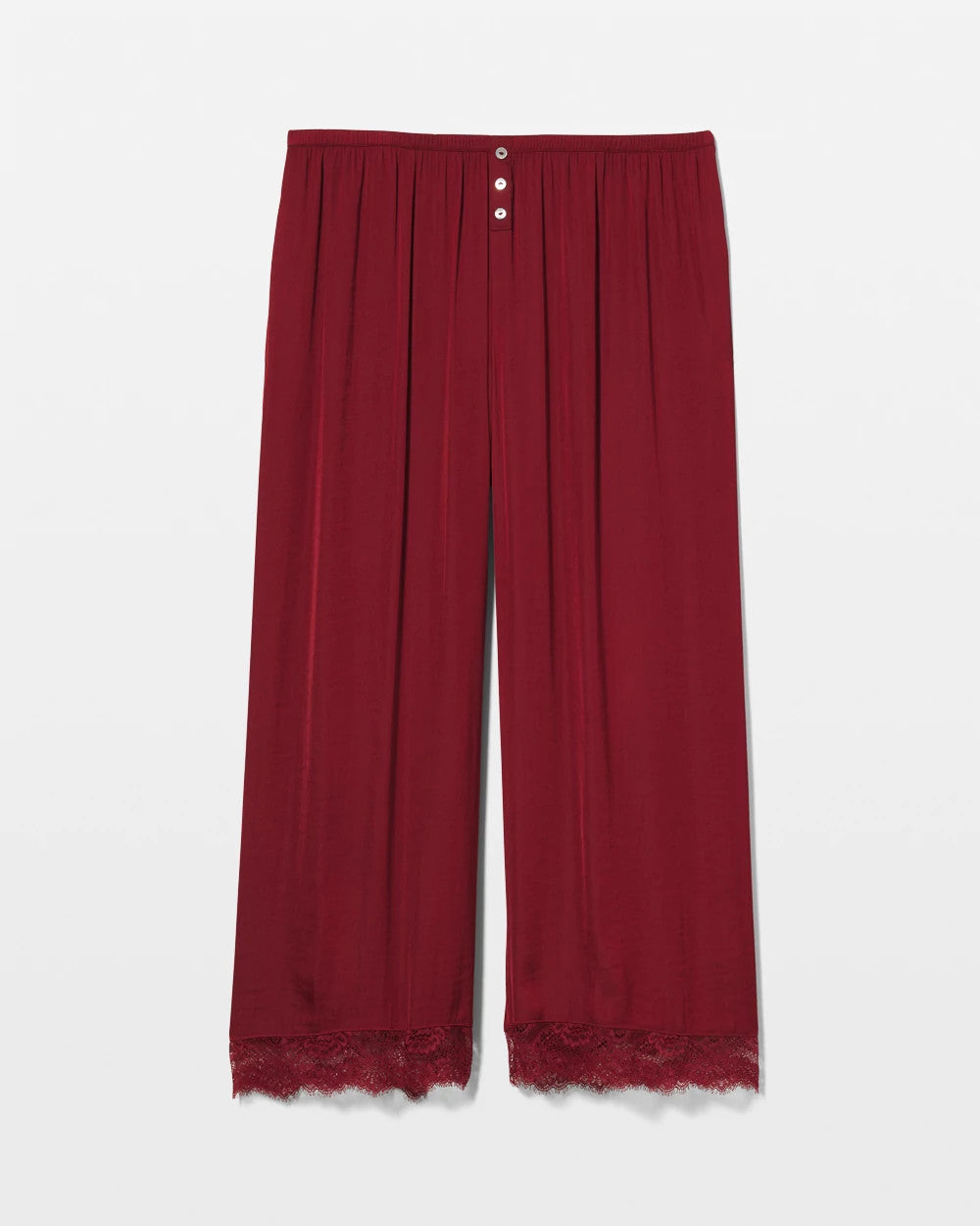 Lace Trim Crop Pajama Pant - FIRST KISS | Soma sale