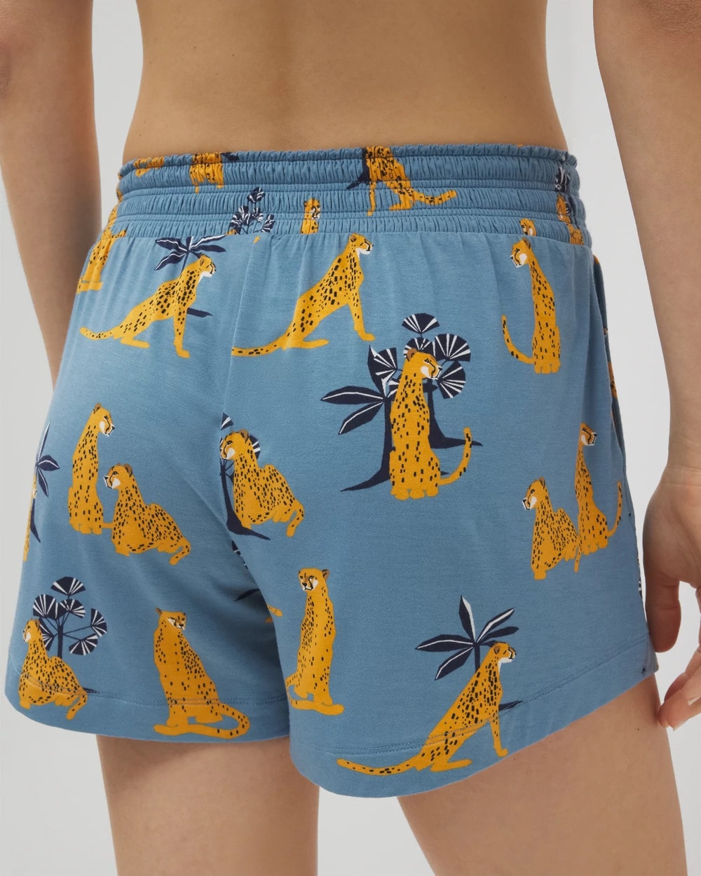 Pajama Shorts - FELINE FUN BLUE HEAVEN | Soma outlet